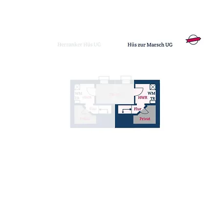 Hues Zur Marsch Prázdninový dům